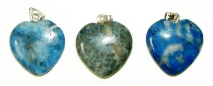 Μενταγιόν Καρδιά Lapis Lazuli
