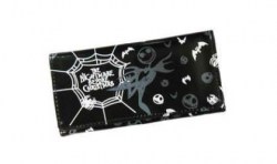 Μαύρο Πορτοφόλι με Ιστό Nightmare Before Christmas